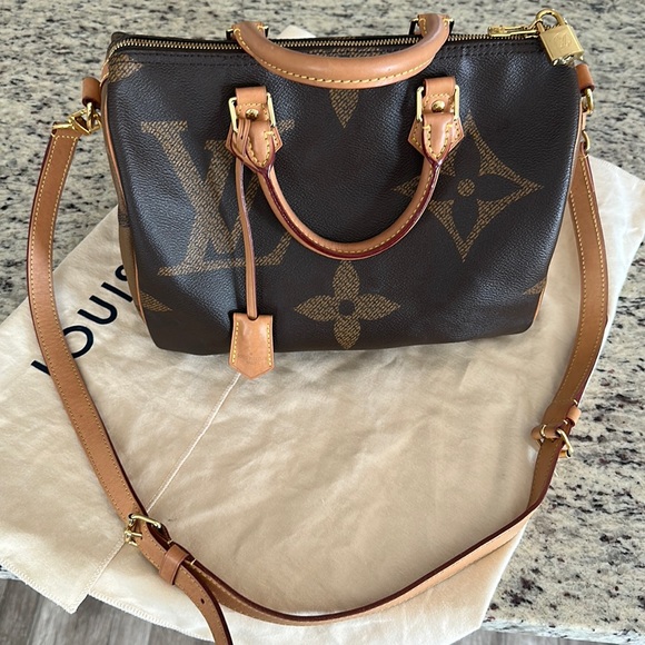 Louis Vuitton Handbags - Louis Vuitton speedy 30 large reversed monogram. Very rare find. Like brand new.